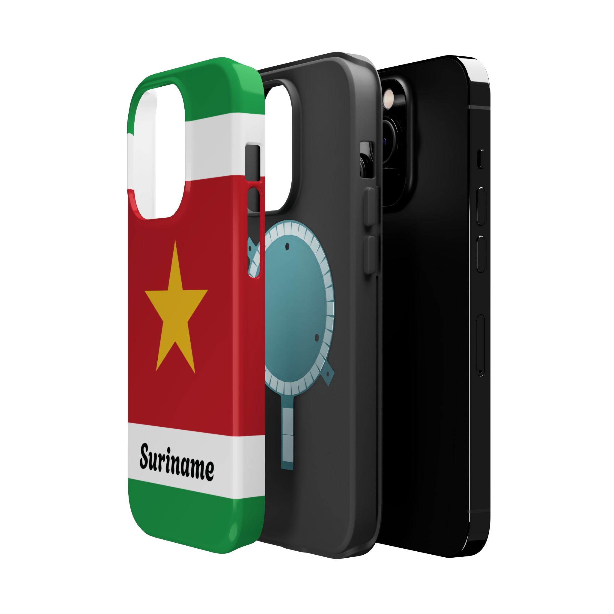 Suriname Flag Magnetic Case - Irie Blues Boutique