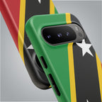 Saint Kitts and Nevis Flag Tough Phone Case -USVI Protective Phone Cover, Caribbean Flag Design, Flag Lover Gift, Island Phone Accessories, - Irie Blues Boutique