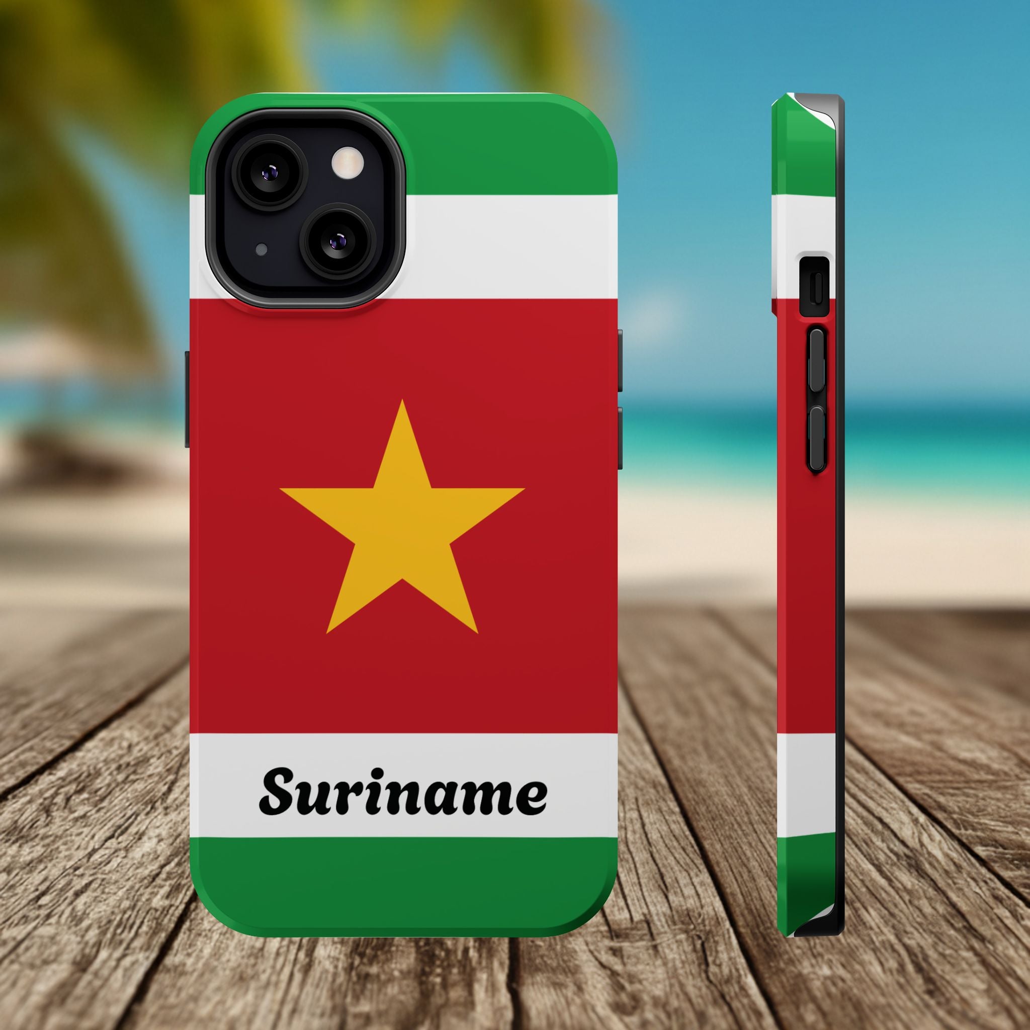 Suriname Flag Magnetic Case - Irie Blues Boutique