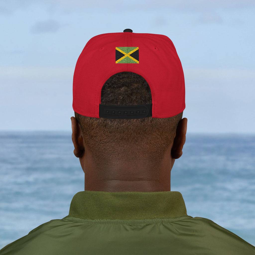 Caribbean AF Flat Bill Cap - Irie Blues Boutique