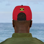 Caribbean AF Flat Bill Cap - Irie Blues Boutique