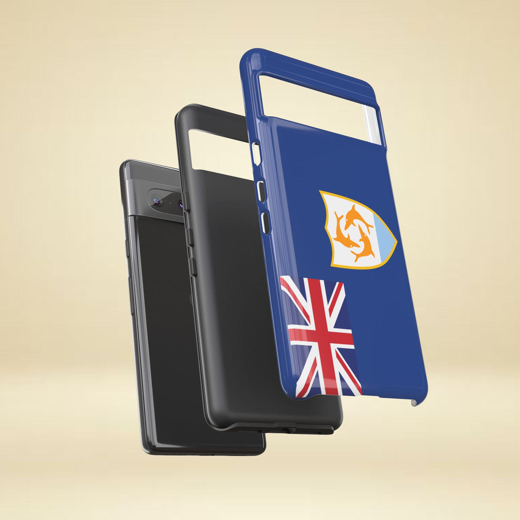 Anguilla Flag Tough Phone Case