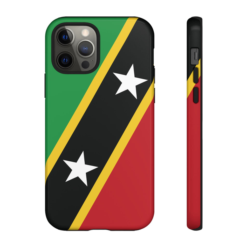 Saint Kitts and Nevis Flag Tough Phone Case - Irie Blues Boutique