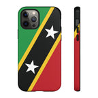 Saint Kitts and Nevis Flag Tough Phone Case - Irie Blues Boutique