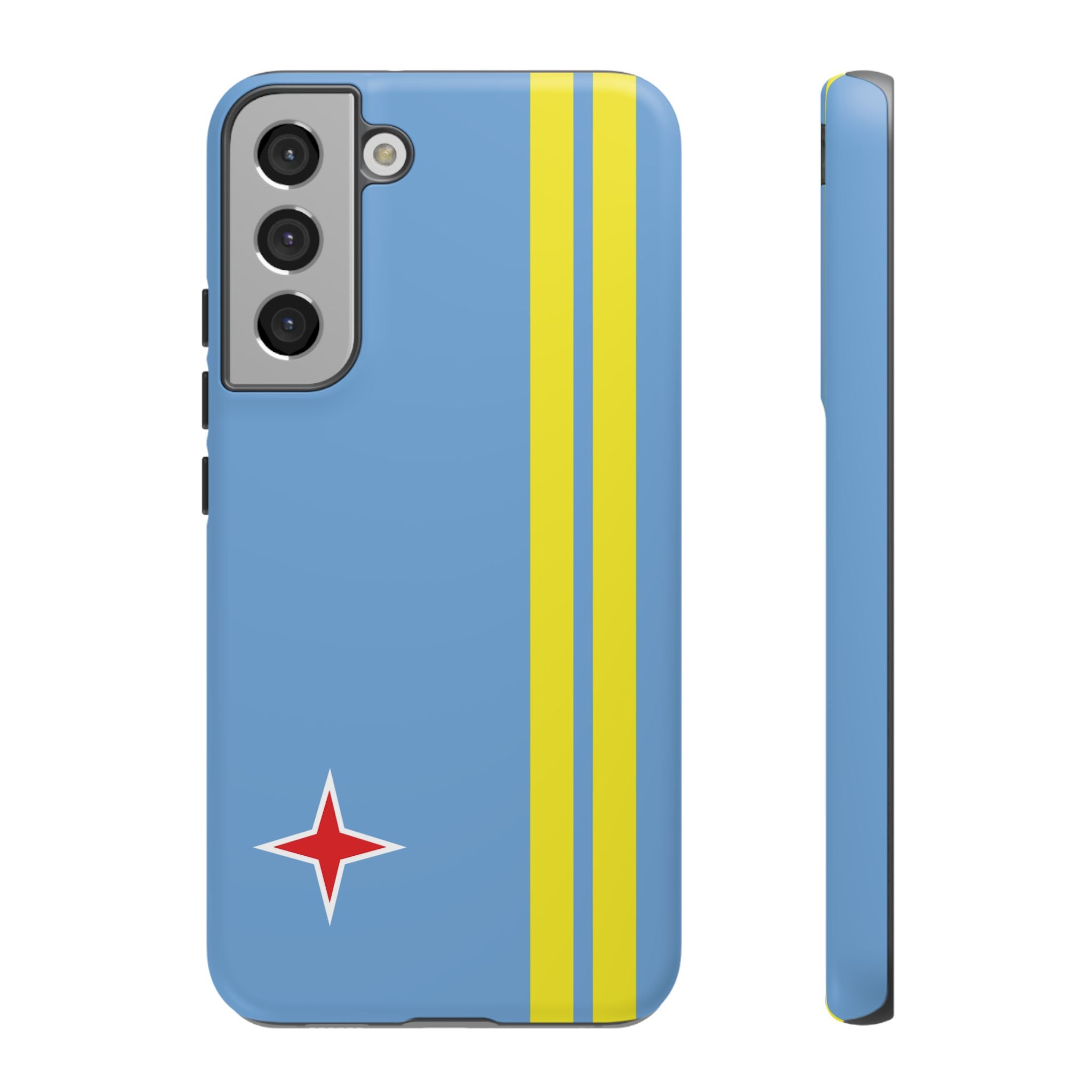 Aruba Flag Tough Phone Case - Irie Blues Boutique