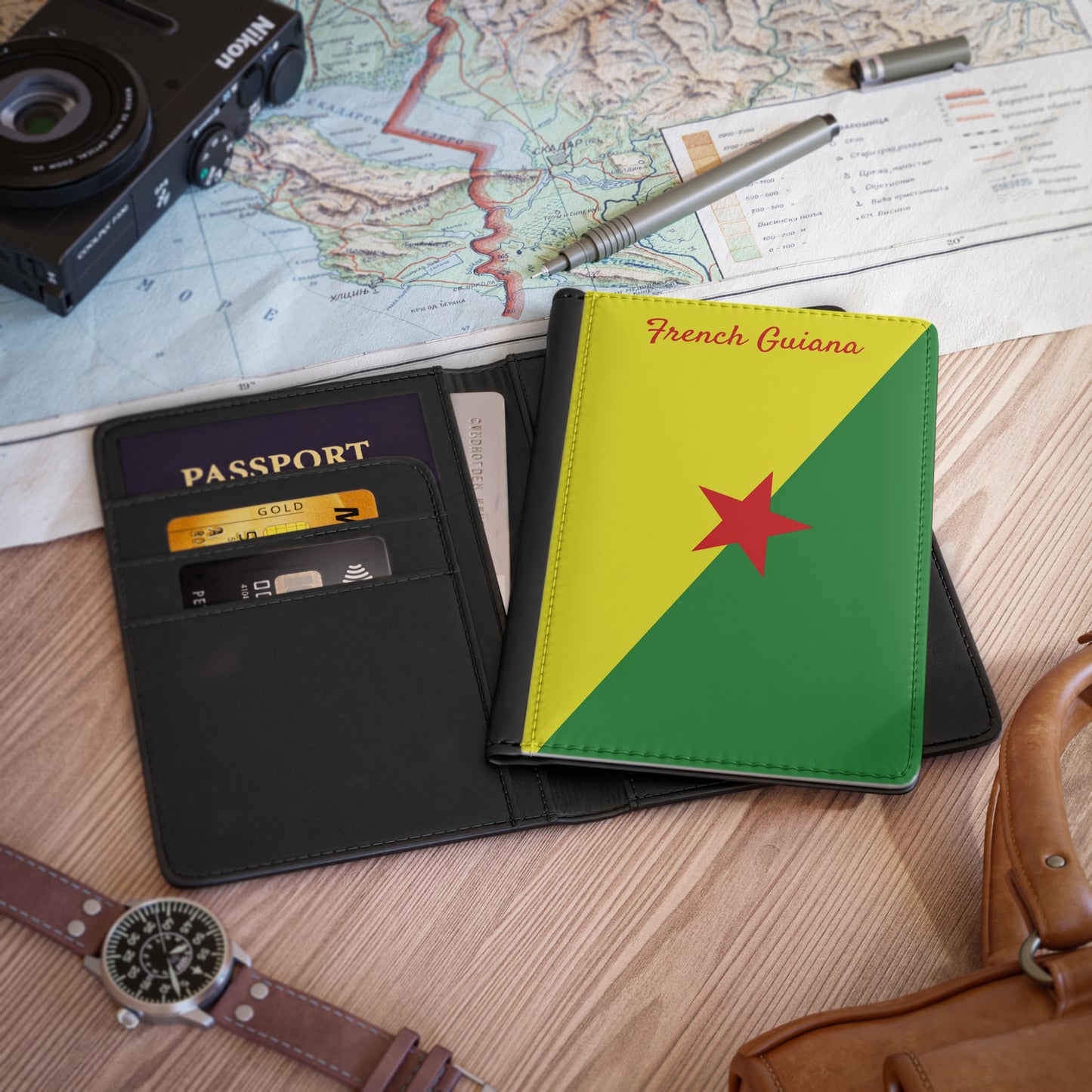 French Guiana Passport Cover