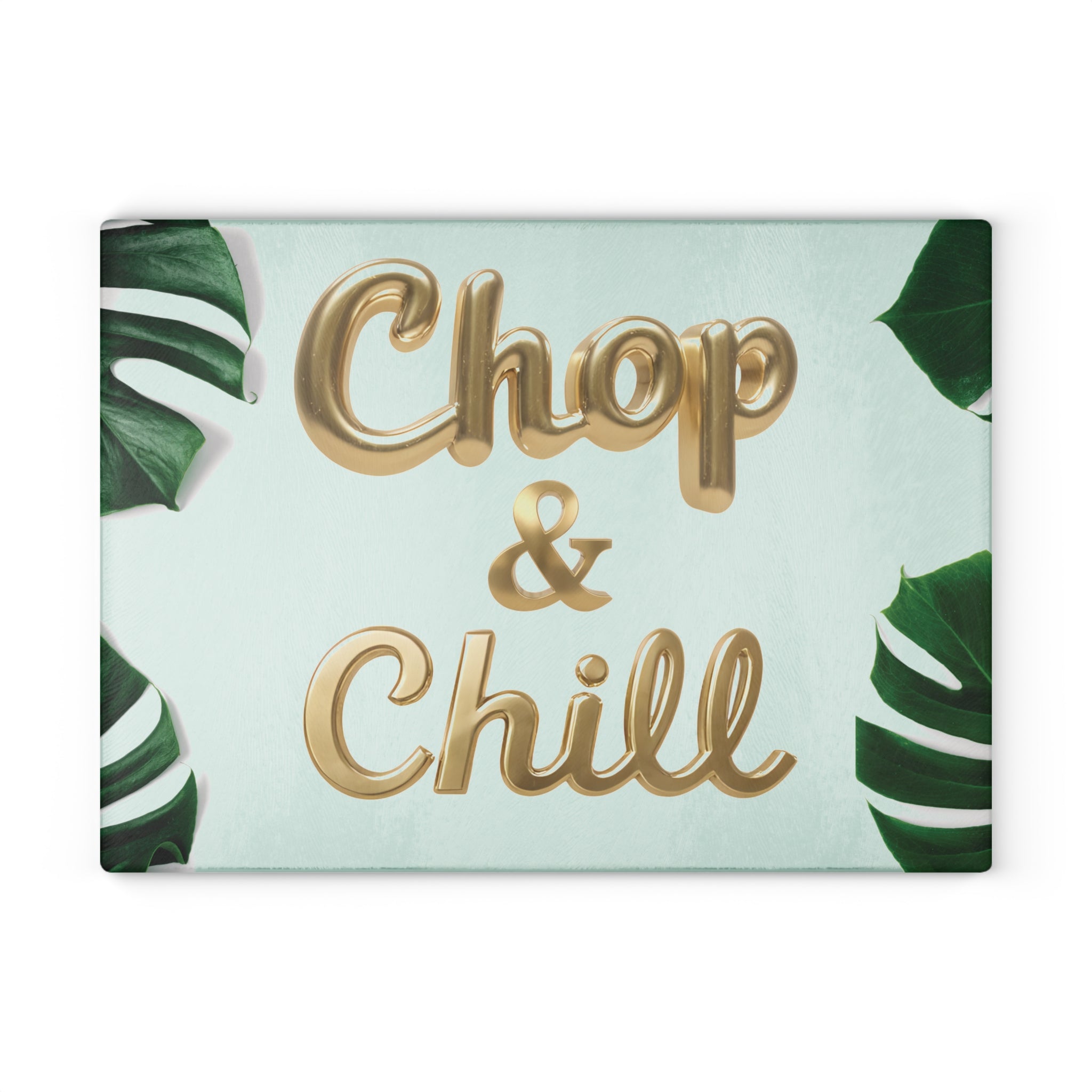 Chop & Chill Glass Cutting Board