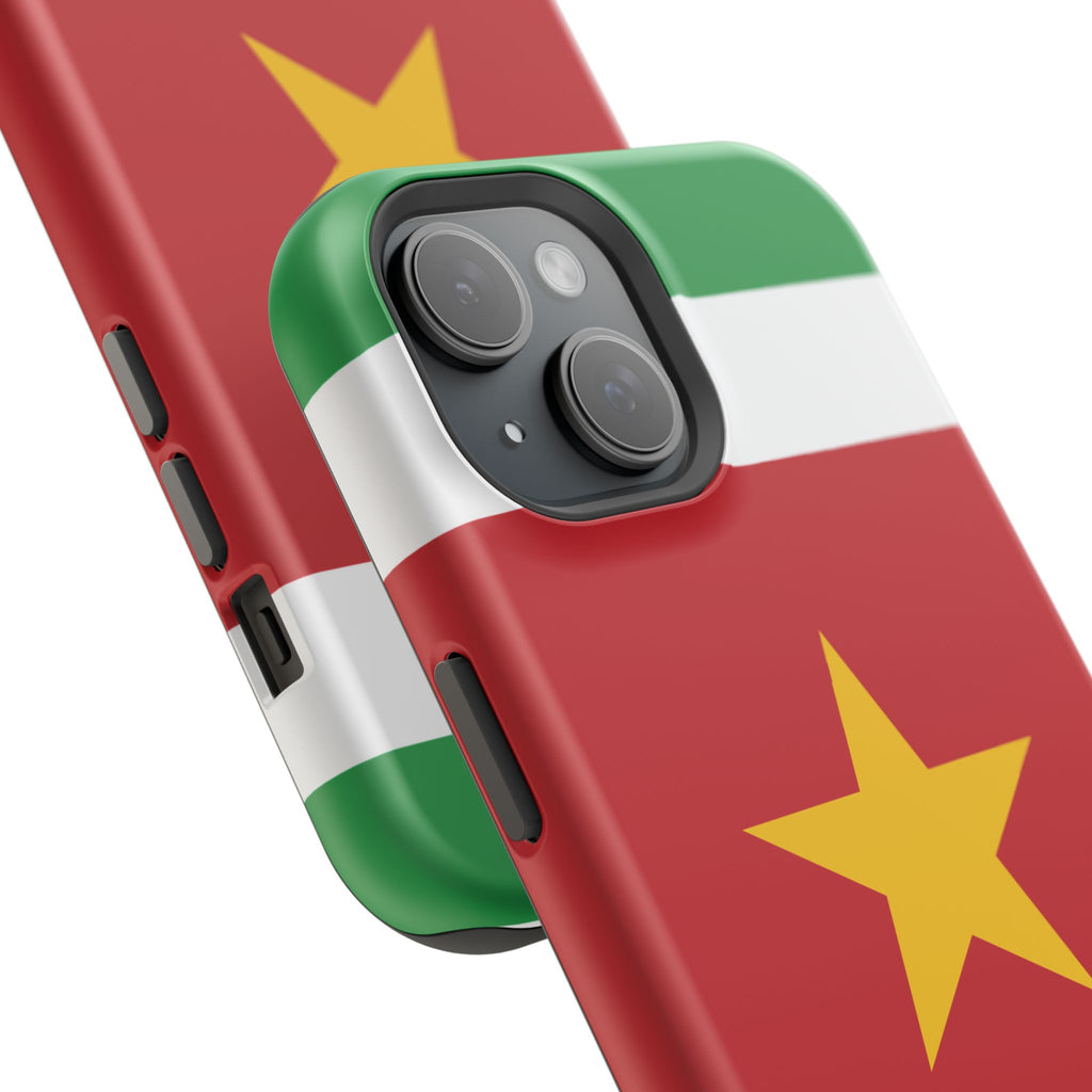 Suriname Flag Magnetic Case - Irie Blues Boutique