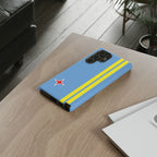Aruba Flag Tough Phone Case - Irie Blues Boutique