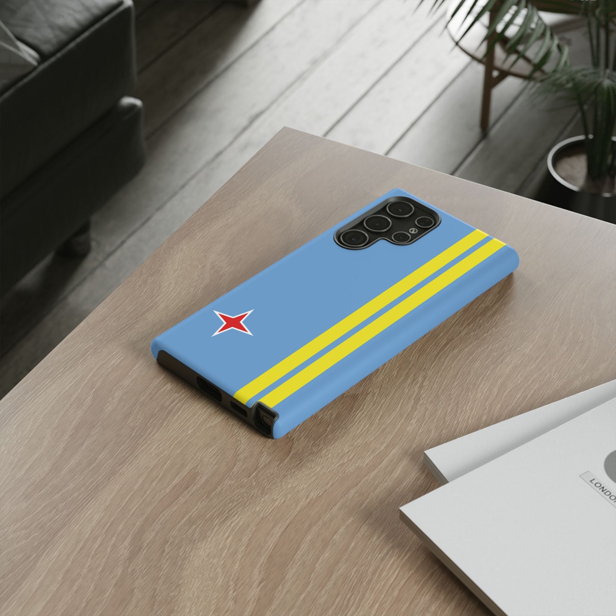 Aruba Flag Tough Phone Case - Irie Blues Boutique