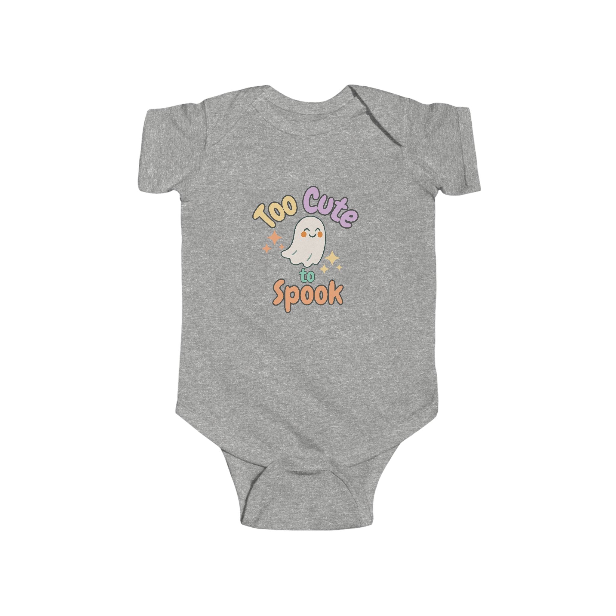 Too Cute to Spook Halloween Baby Onesie