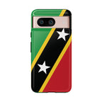 Saint Kitts and Nevis Flag Tough Phone Case - Irie Blues Boutique