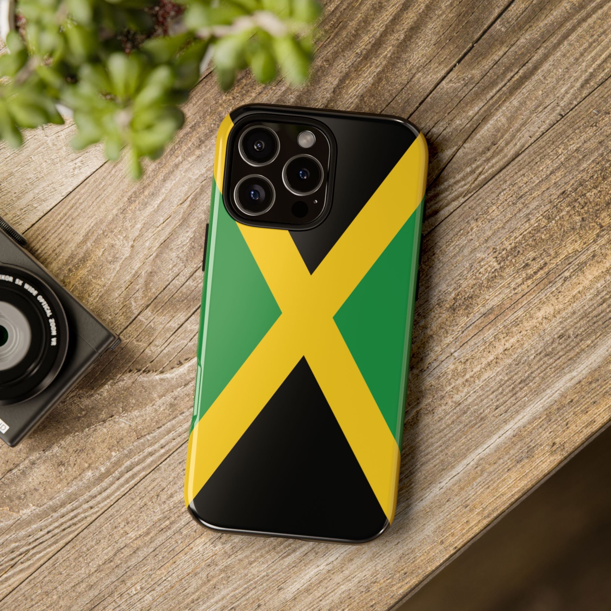 Jamaica Flag Tough Phone Case