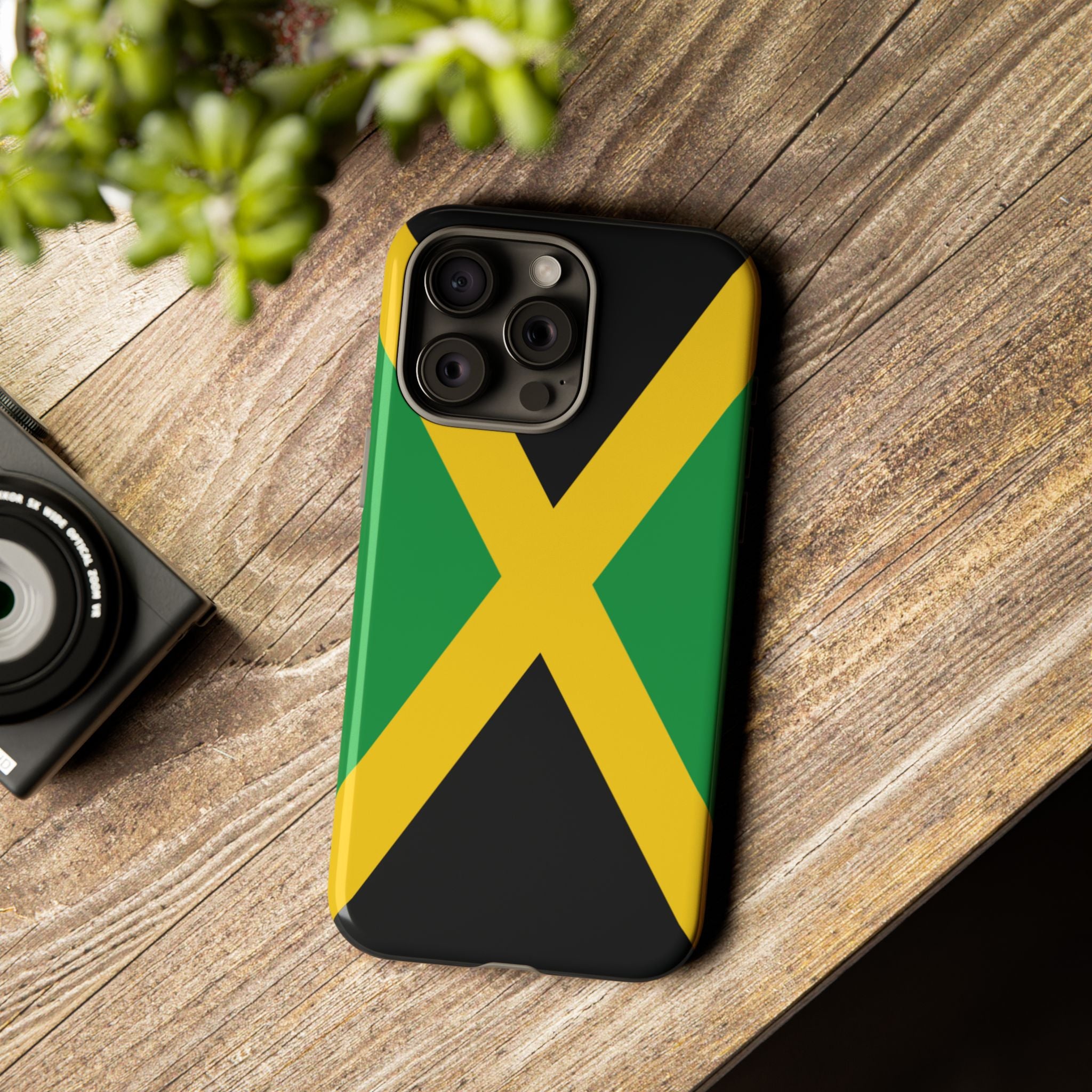 Jamaica Flag Tough Phone Case
