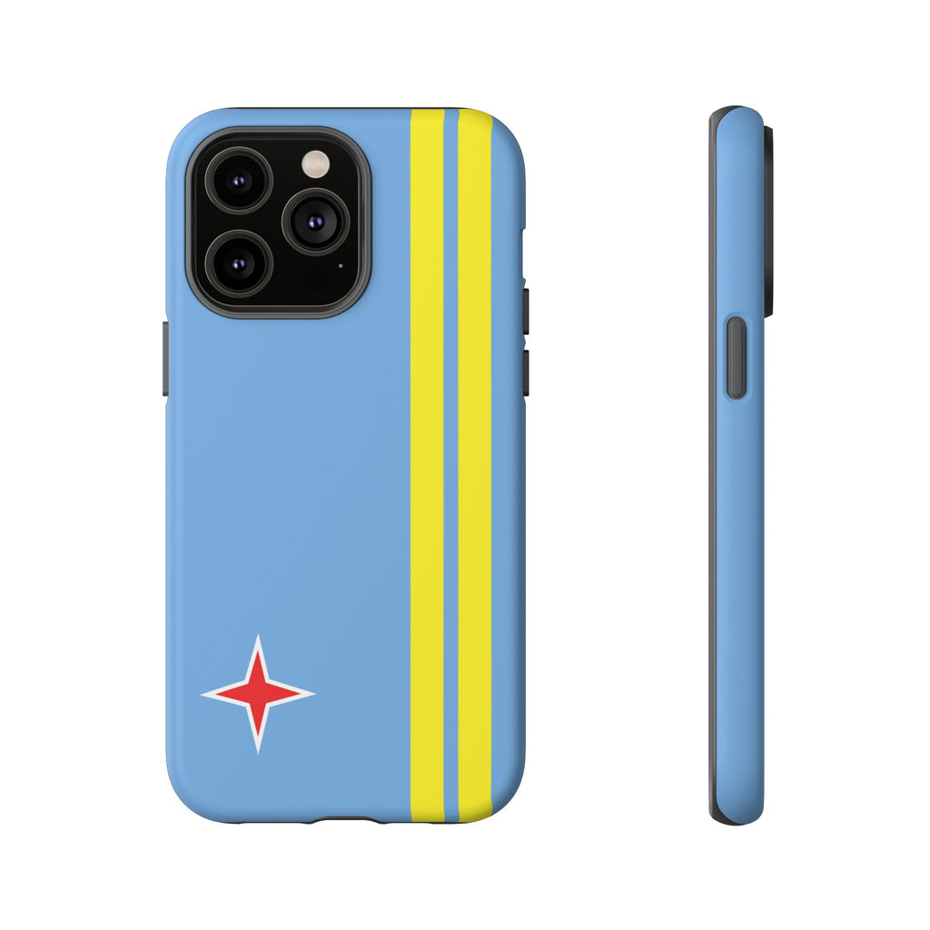 Aruba Flag Tough Phone Case - Irie Blues Boutique