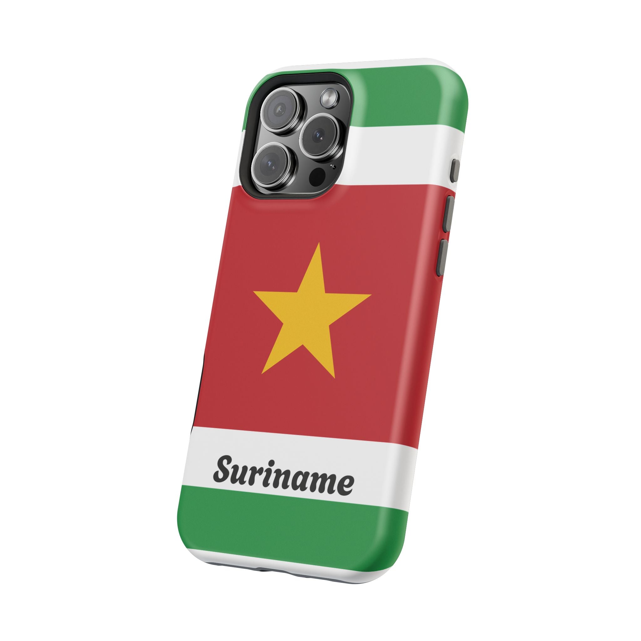 Suriname Flag Magnetic Case - Irie Blues Boutique