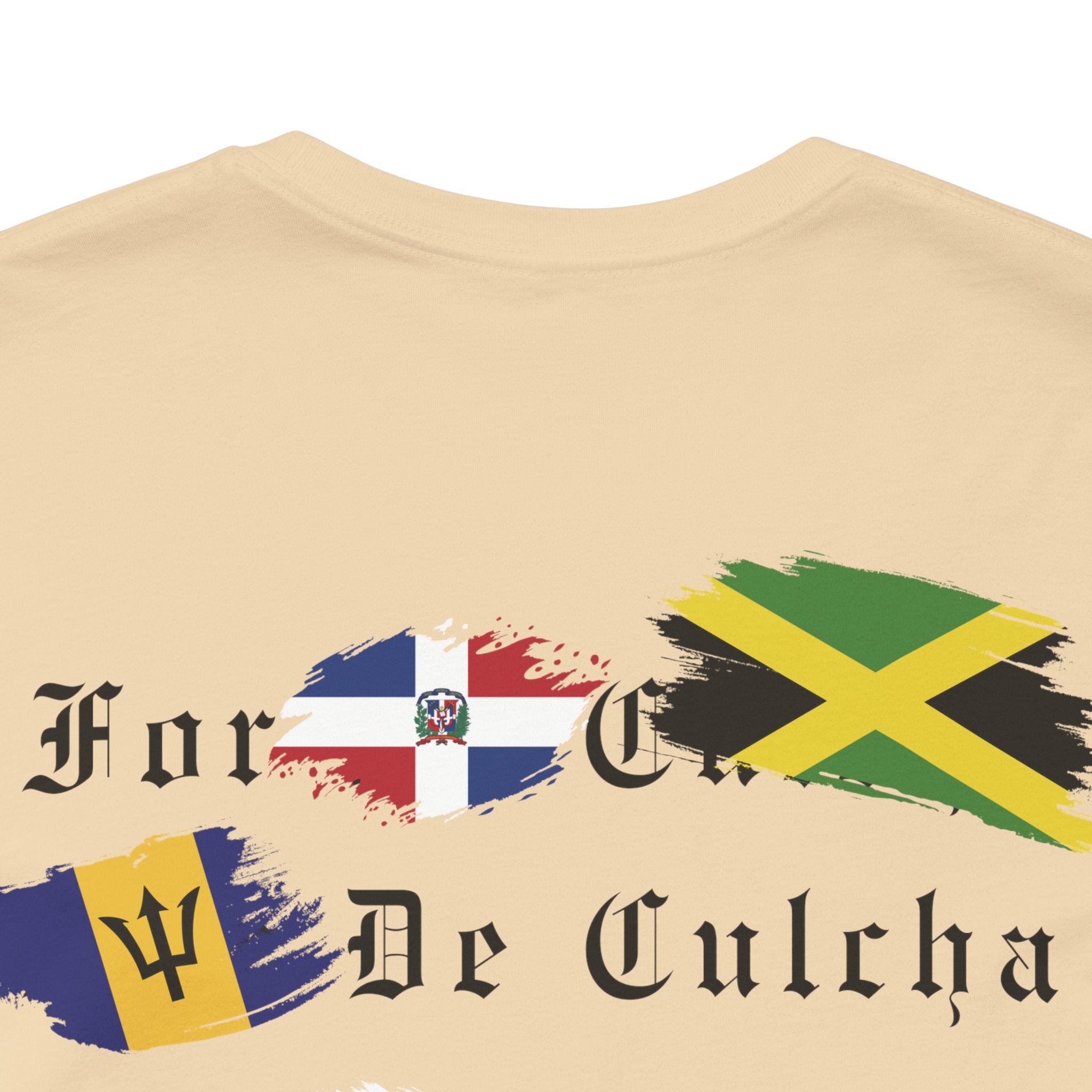 For The Culture Caribbean Flags Unisex T-Shirt - Irie Blues Boutique