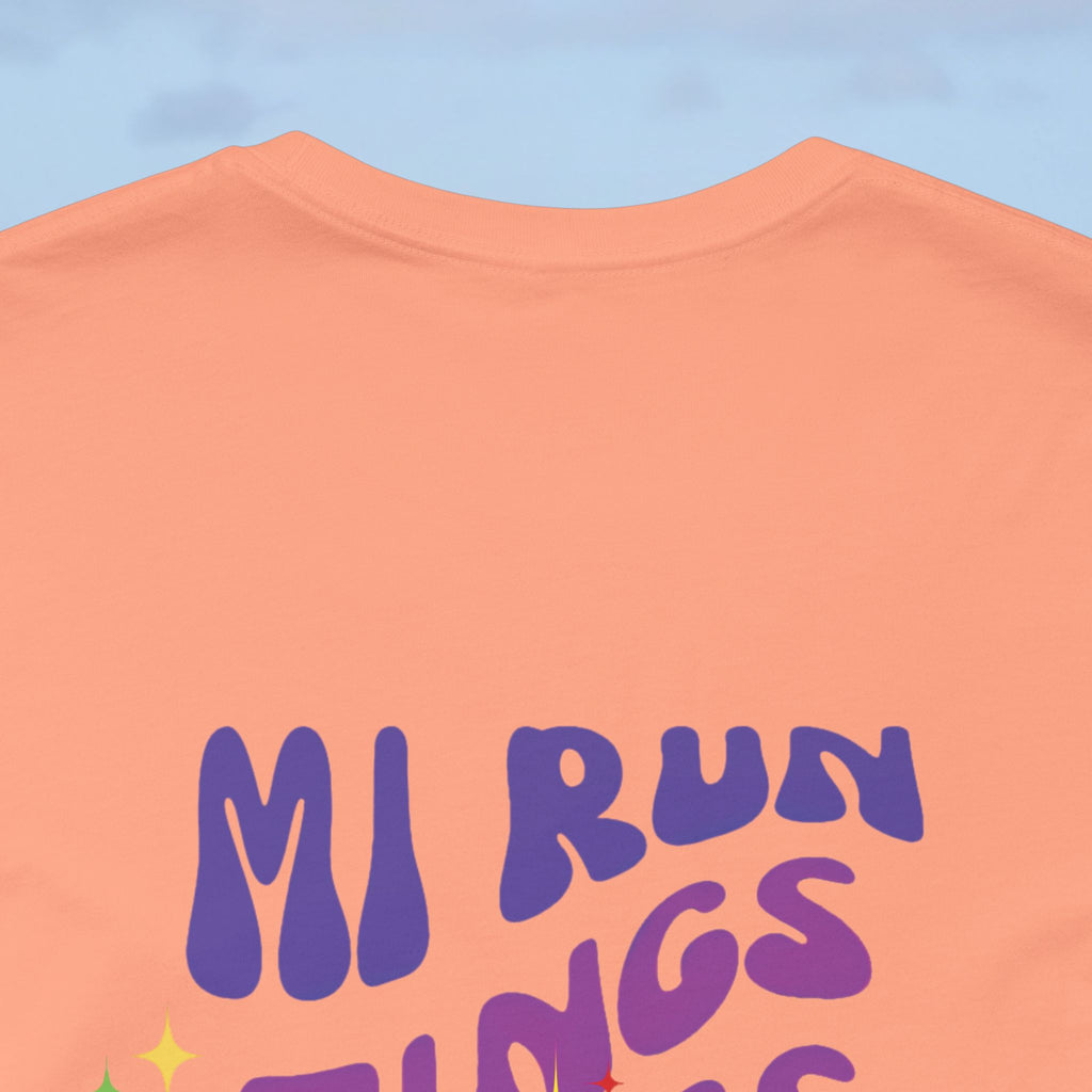 Daily Affirmation Mi Run Tings Caribbean Phrase T-Shirt - Irie Blues Boutique