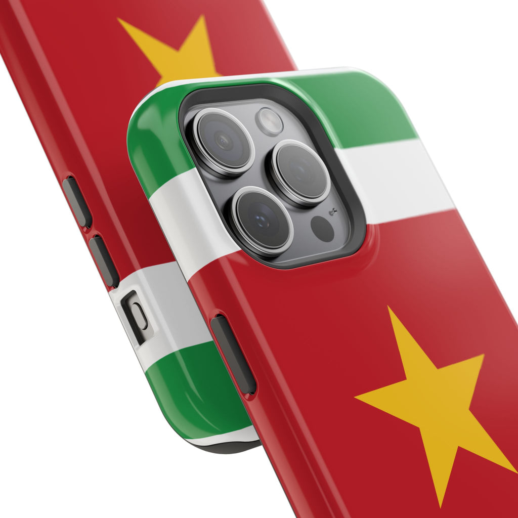 Suriname Flag Magnetic Case - Irie Blues Boutique
