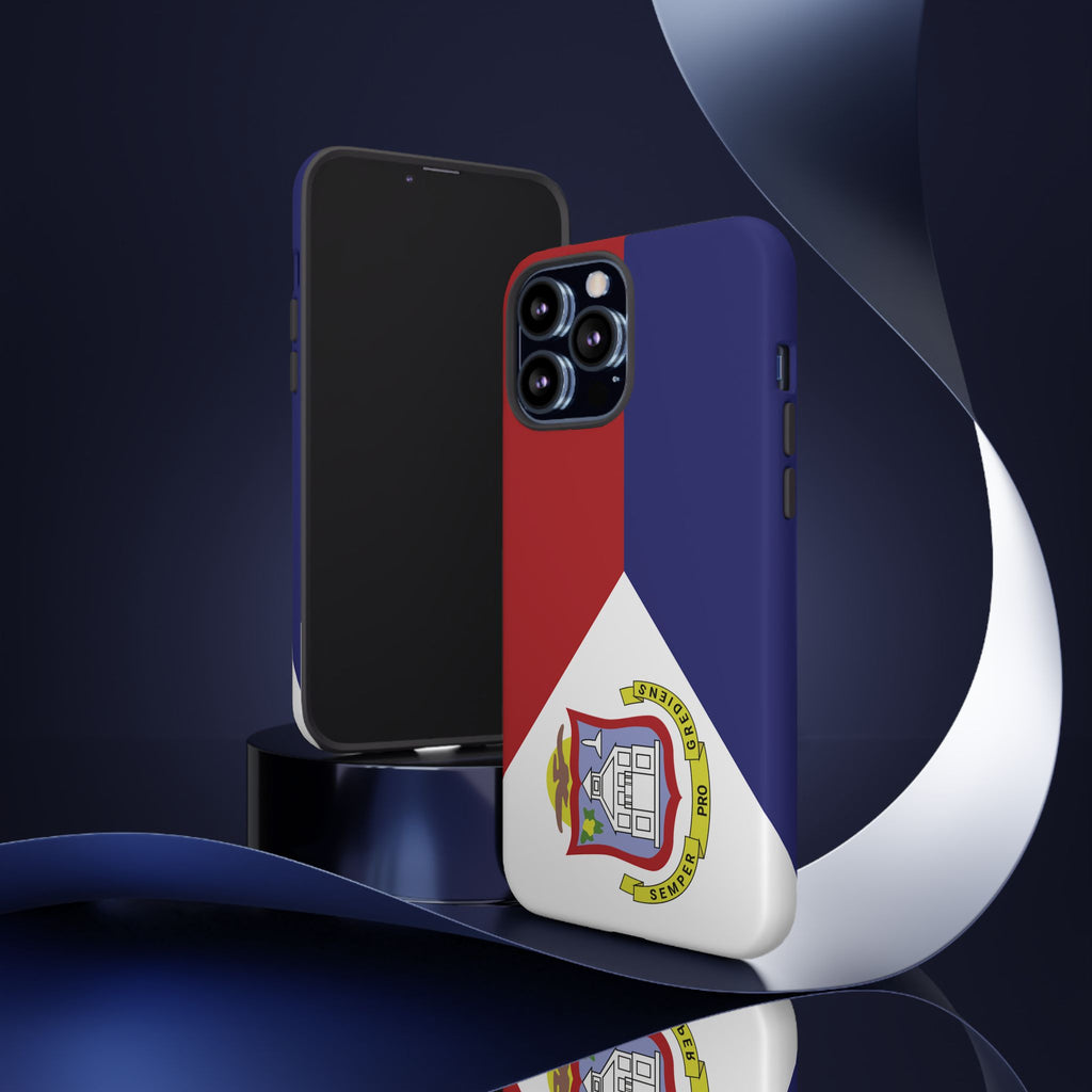 Sint Maarten Flag Tough Phone Case