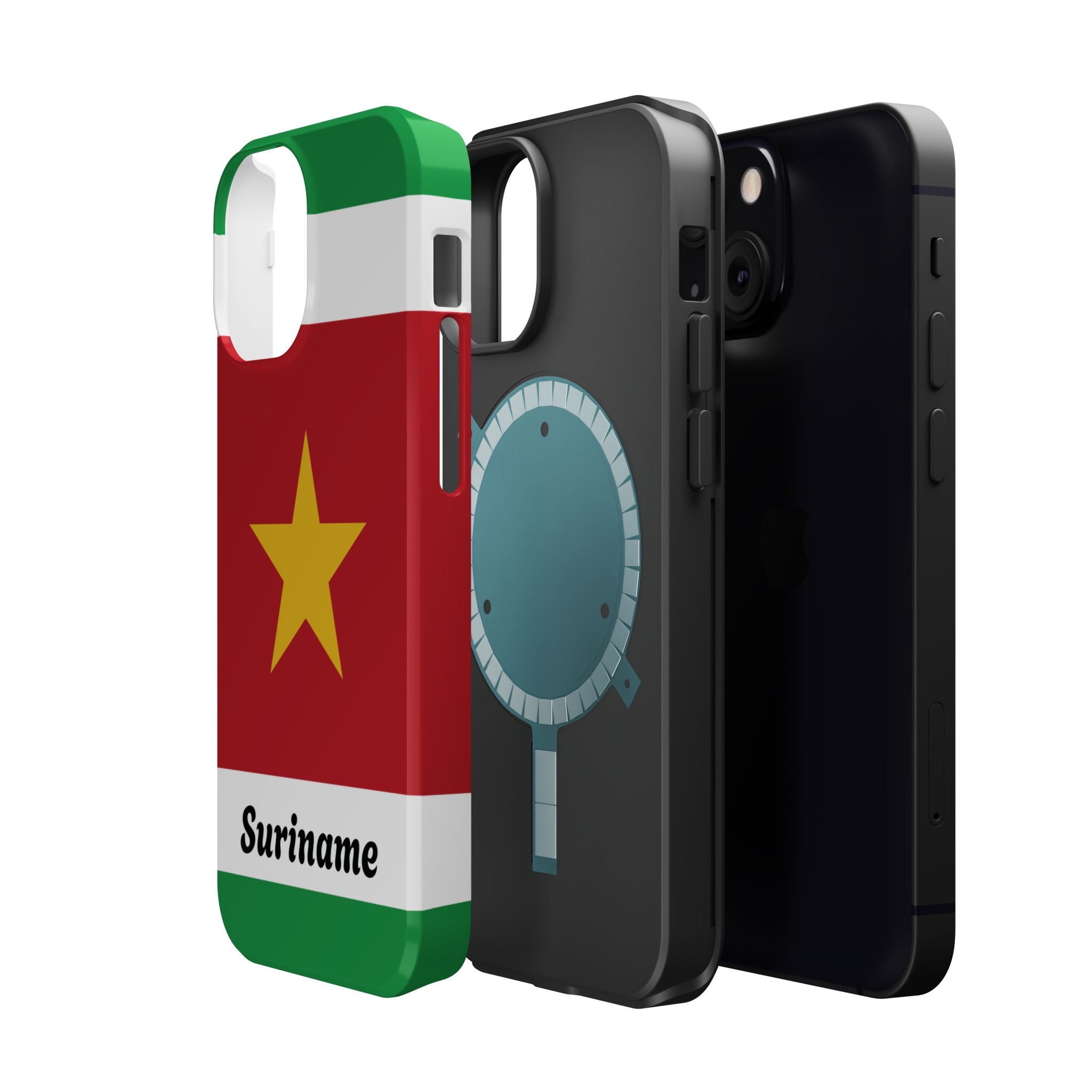 Suriname Flag Magnetic Case - Irie Blues Boutique