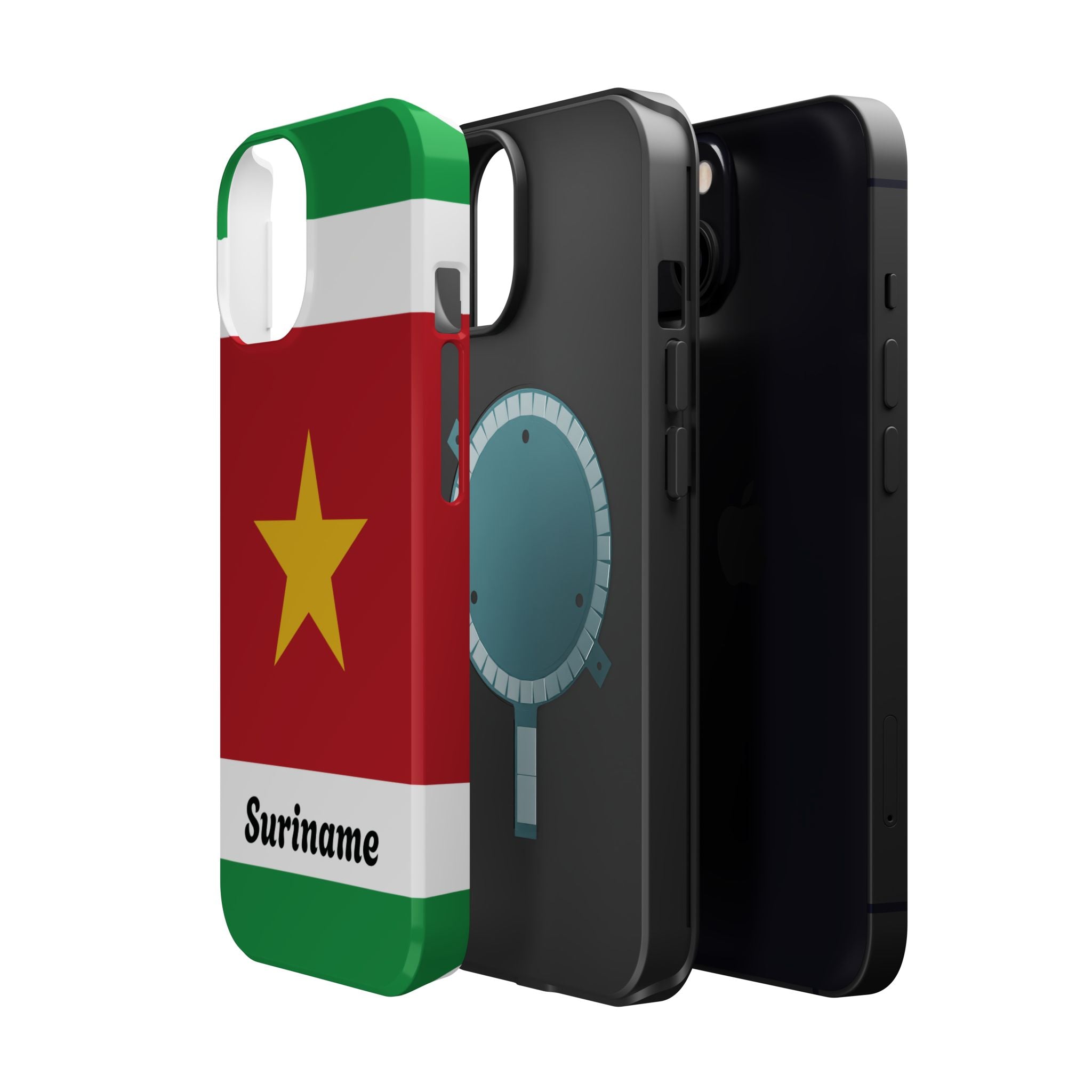 Suriname Flag Magnetic Case - Irie Blues Boutique