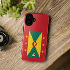 Grenada Flag Tough Phone Case - Irie Blues Boutique