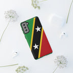 Saint Kitts and Nevis Flag Tough Phone Case
