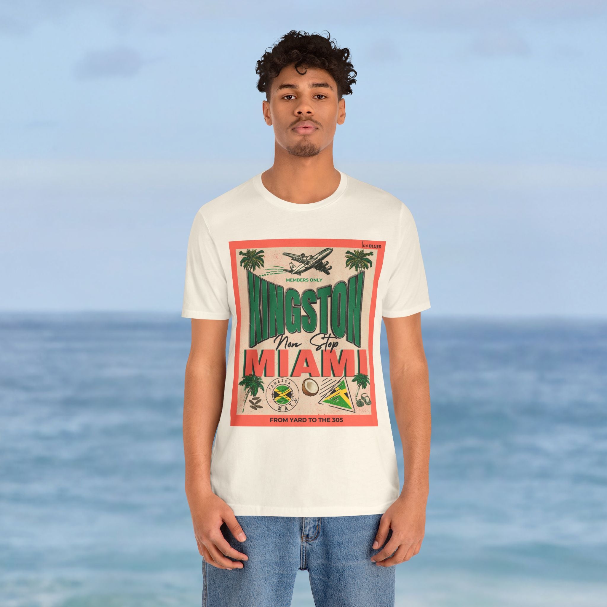 Kingston to Miami Vintage Travel T-Shirt - Irie Blues Boutique