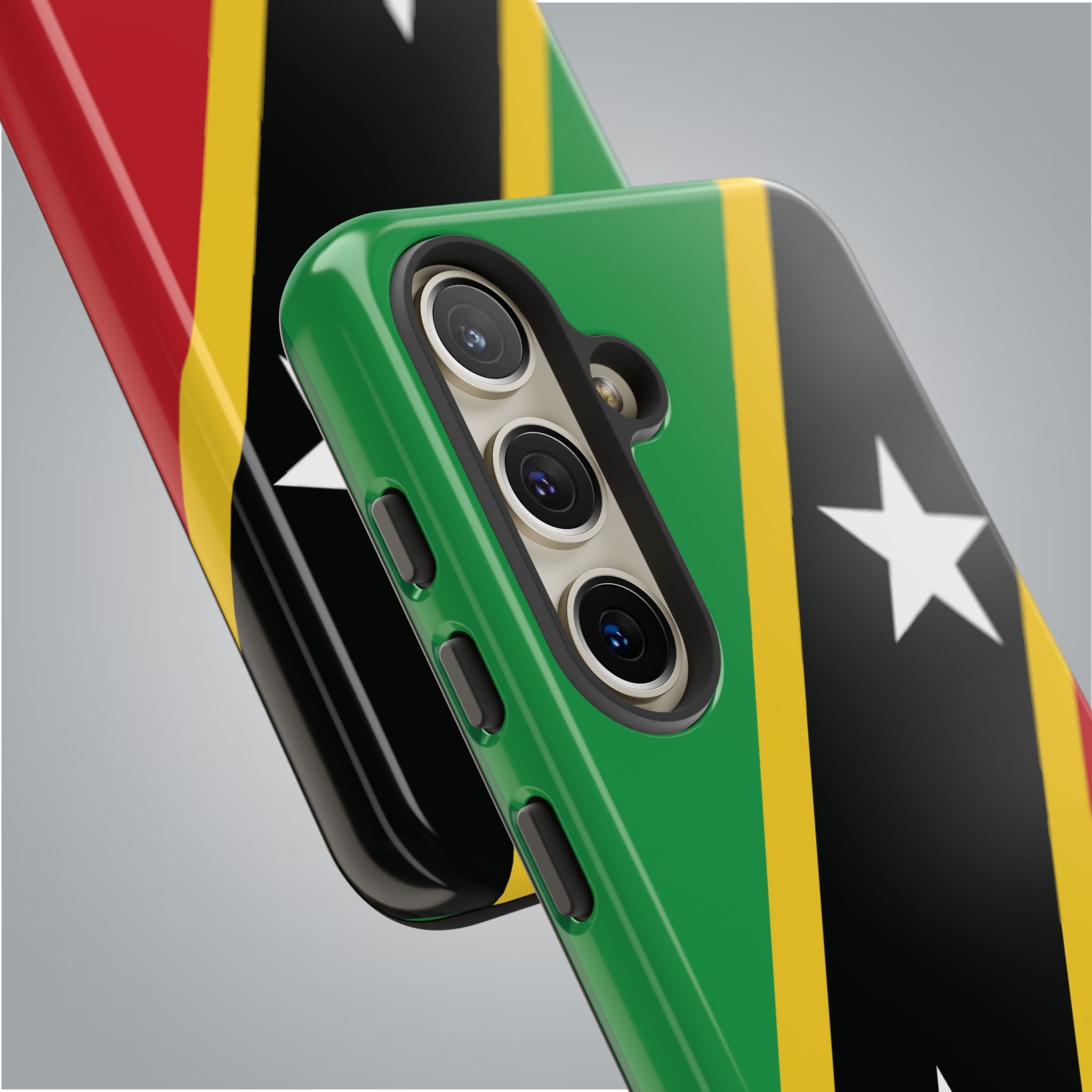 Saint Kitts and Nevis Flag Tough Phone Case
