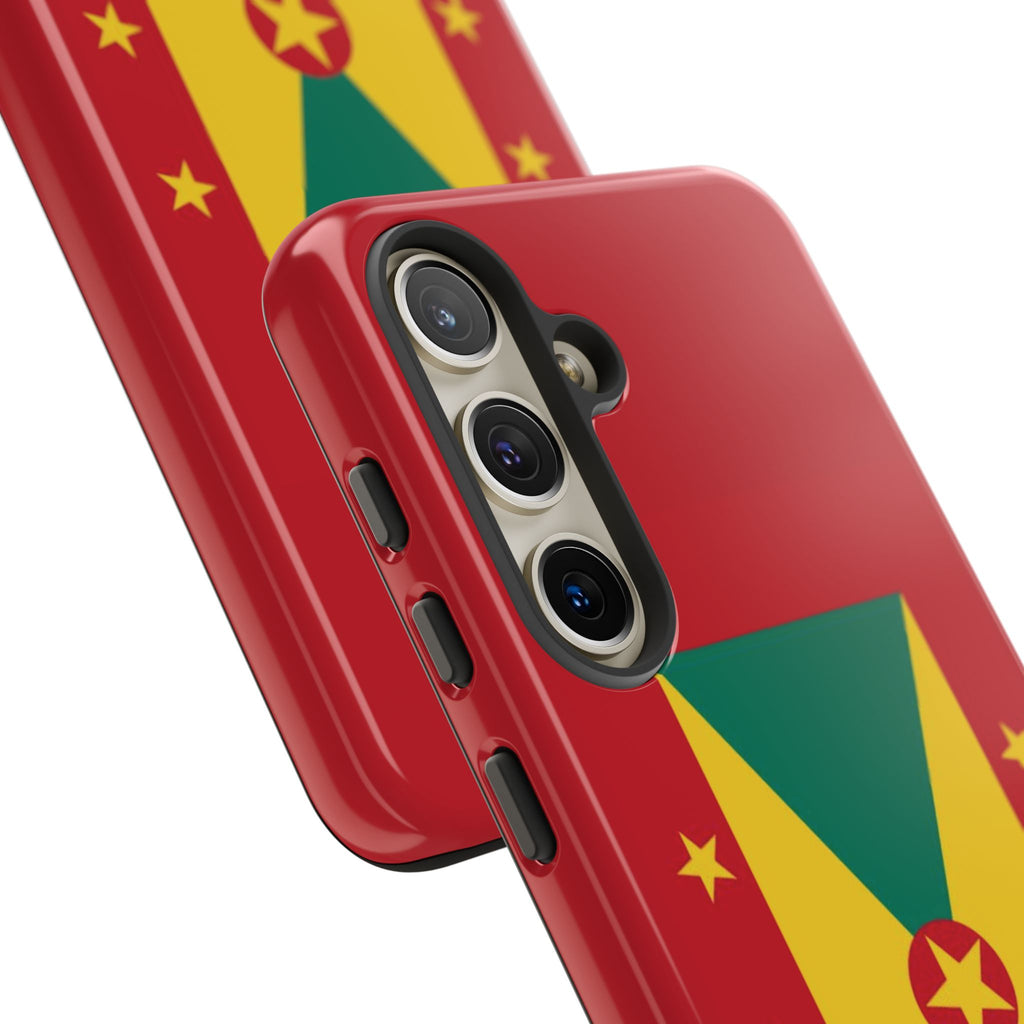 Grenada Flag Tough Phone Case - Irie Blues Boutique