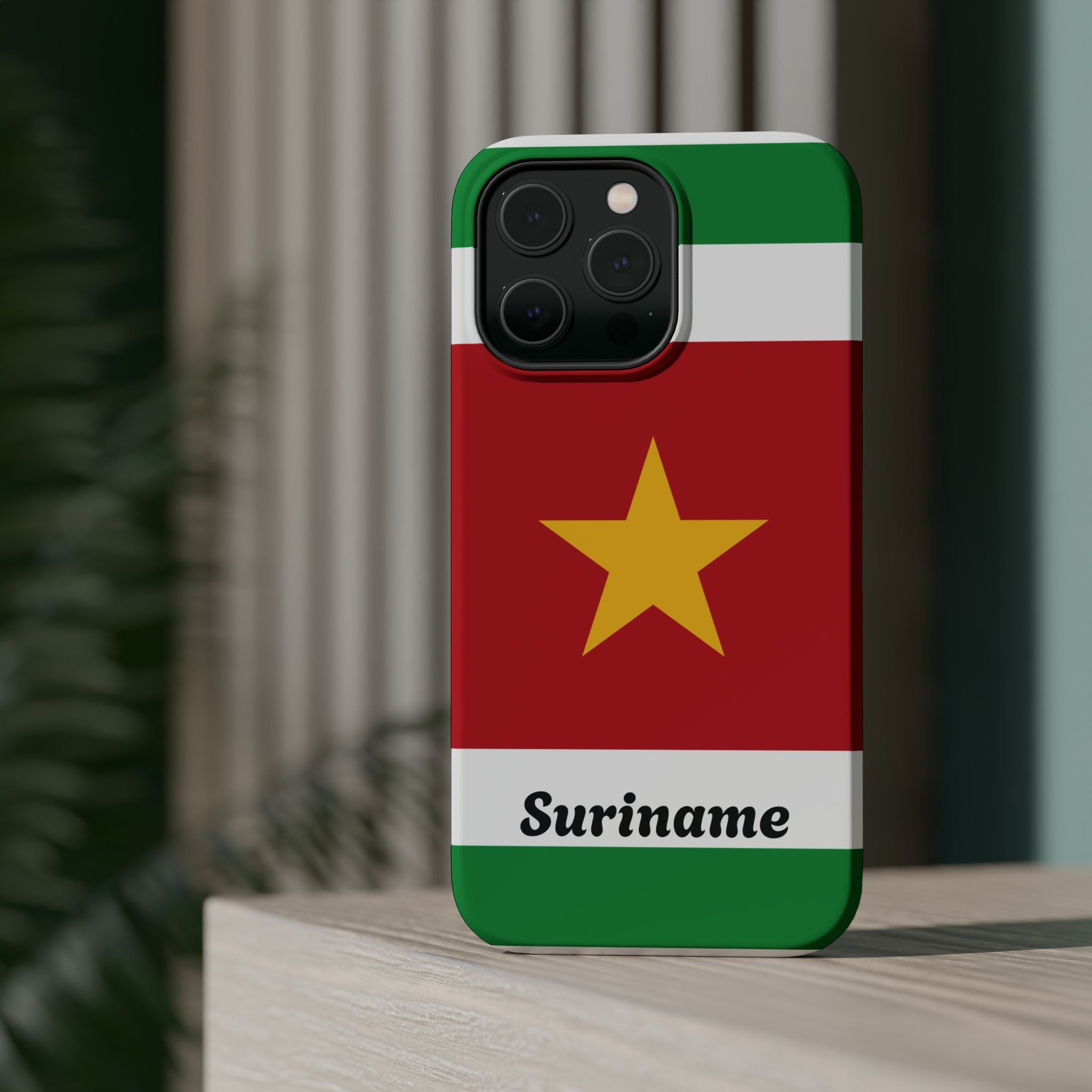 Suriname Flag Magnetic Case - Irie Blues Boutique
