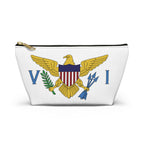 US Virgin Islands Accessory Pouch with T-Bottom