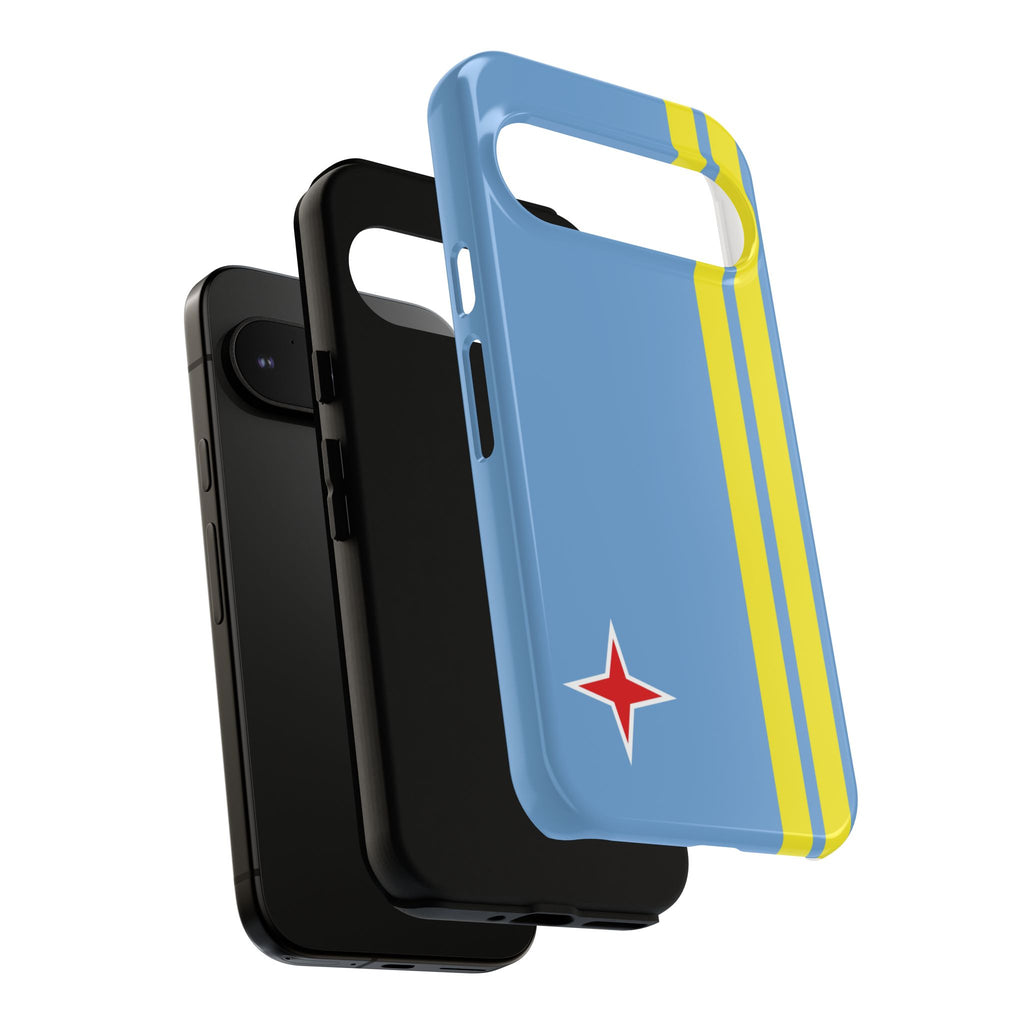 Aruba Flag Tough Phone Case - Irie Blues Boutique