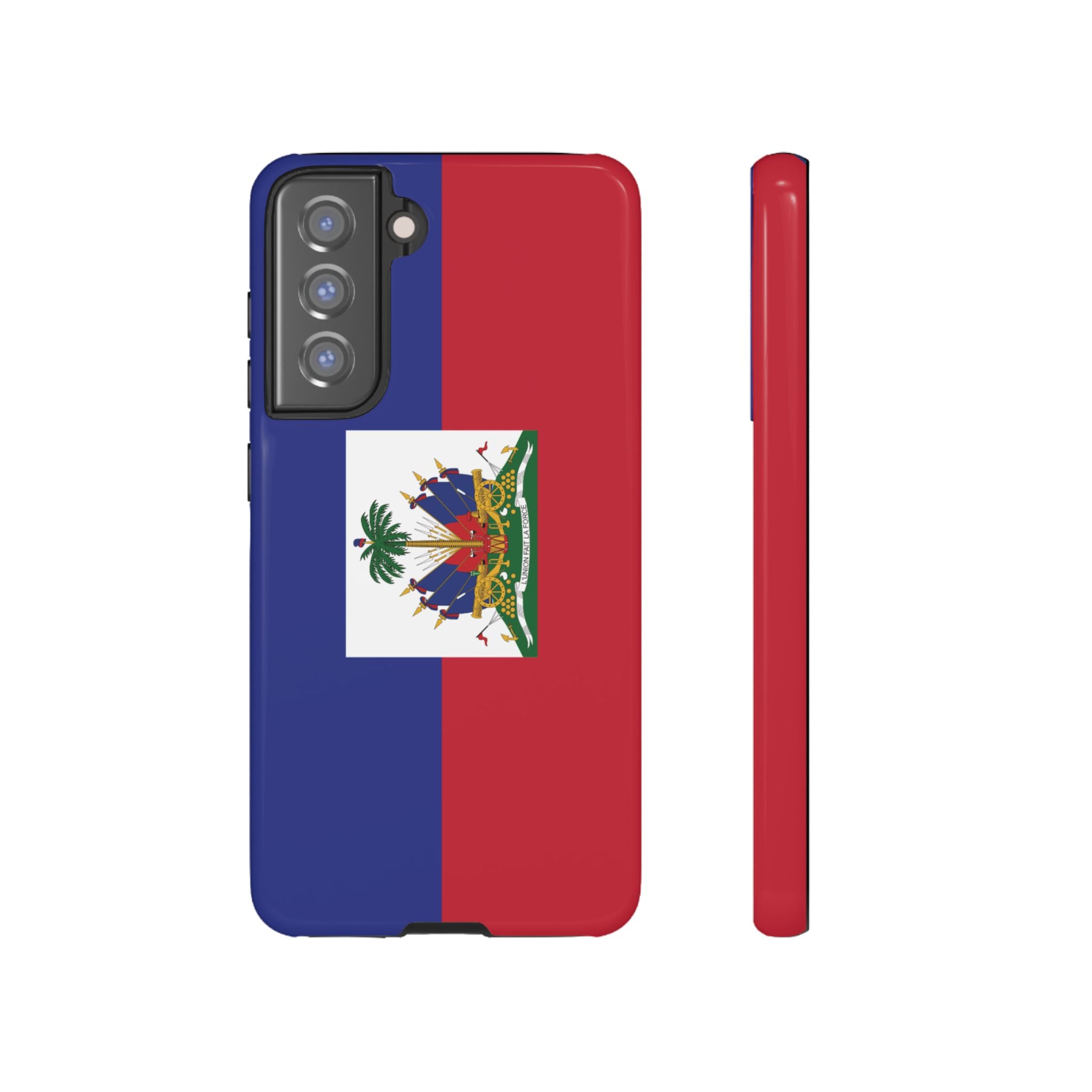 Haiti Flag Tough Phone Case