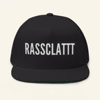Rassclatt - Flat Bill Snapback, Festival Gear, Summer Vibes, Unique Gift for Music Lovers, Trendy Hat for Parties - Irie Blues Boutique