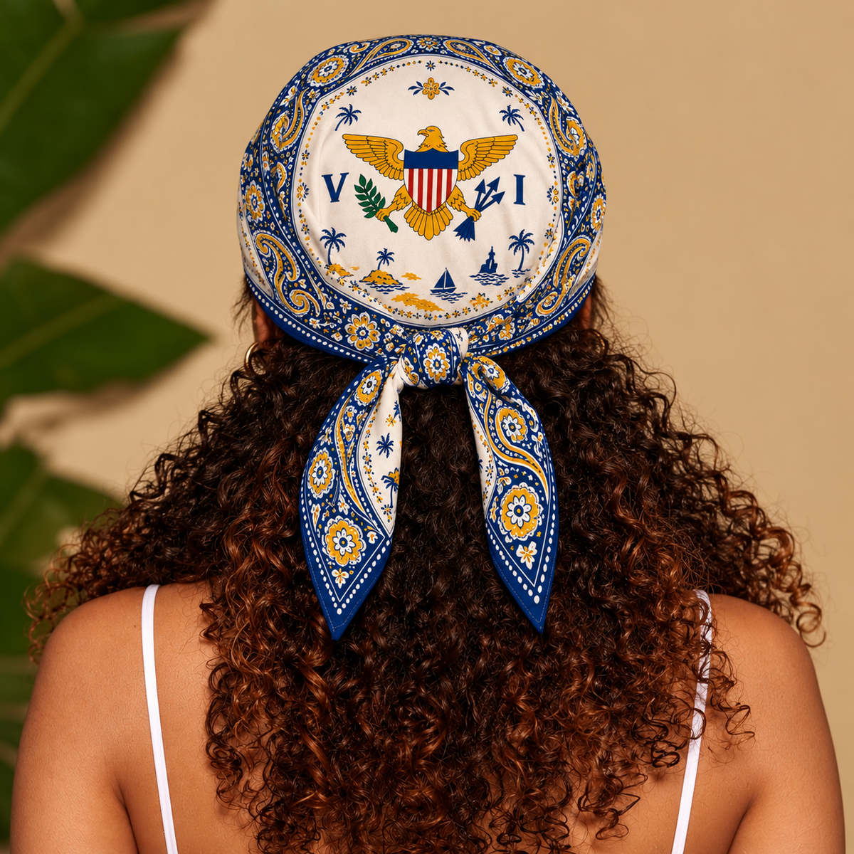 US Virgin Islands Flag Bandana