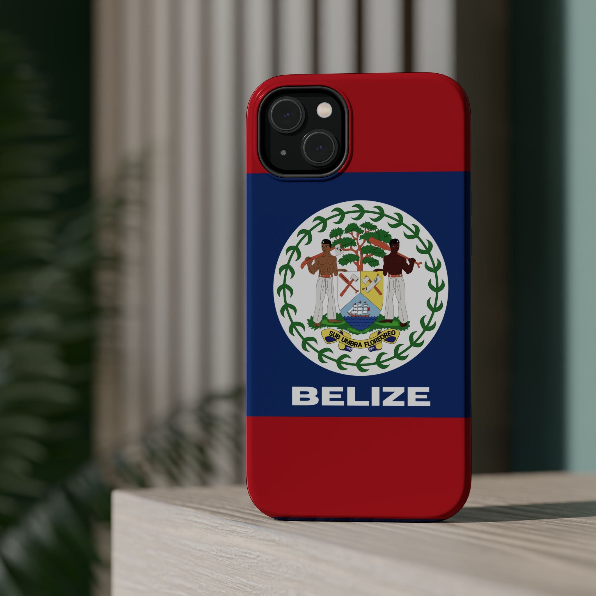 Belize Flag Magnetic Case - Irie Blues Boutique