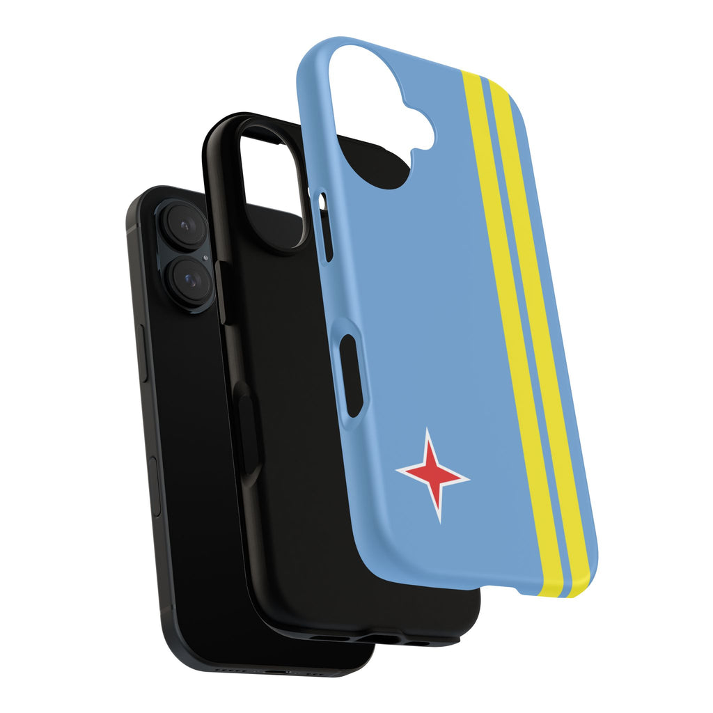 Aruba Flag Tough Phone Case - Irie Blues Boutique
