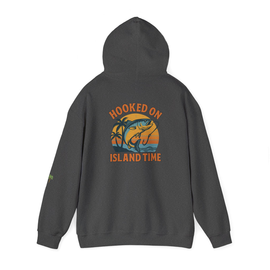 Hook on Island Time Fishin Hooded Sweatshirt - Irie Blues Boutique