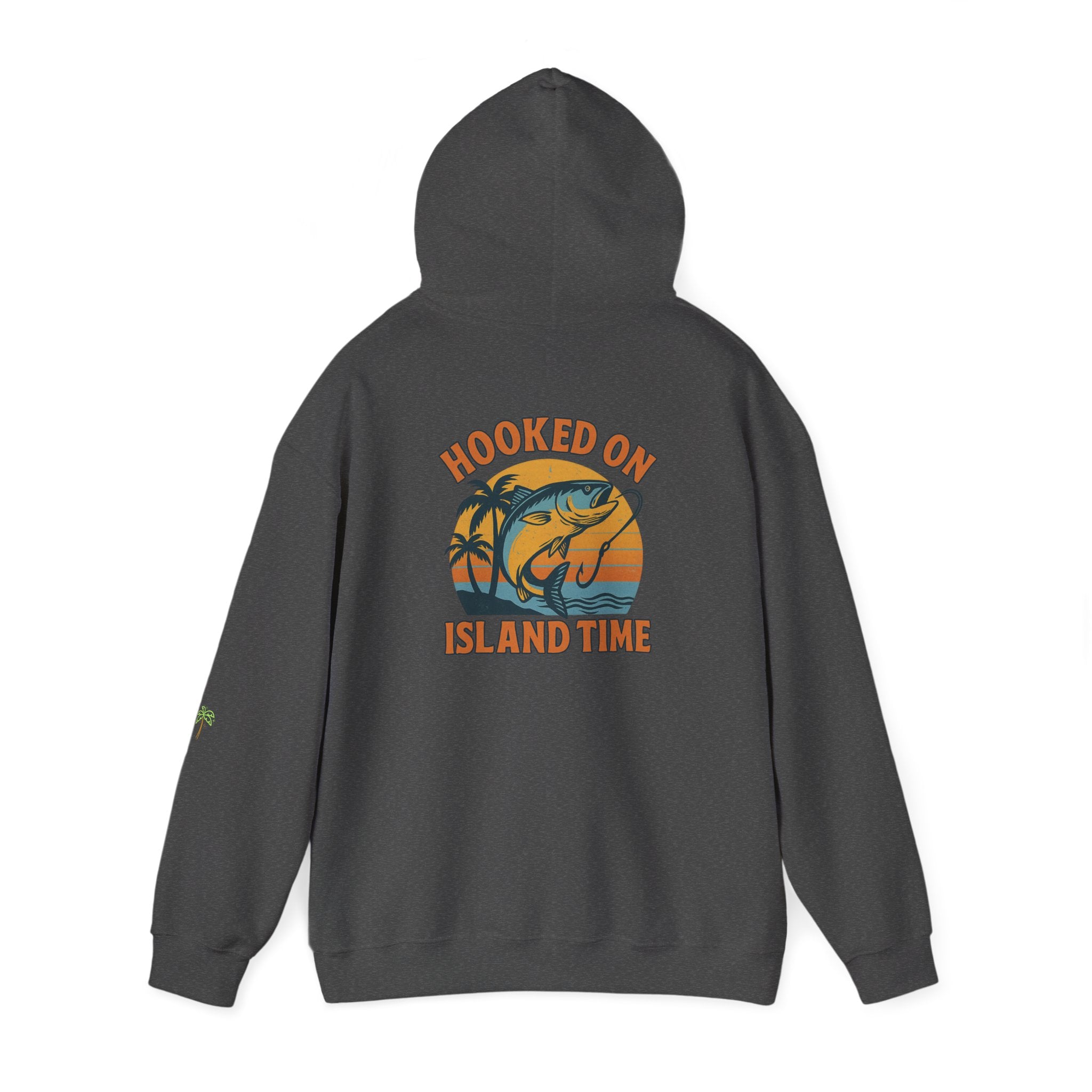 Hook on Island Time Fishin Hooded Sweatshirt - Irie Blues Boutique