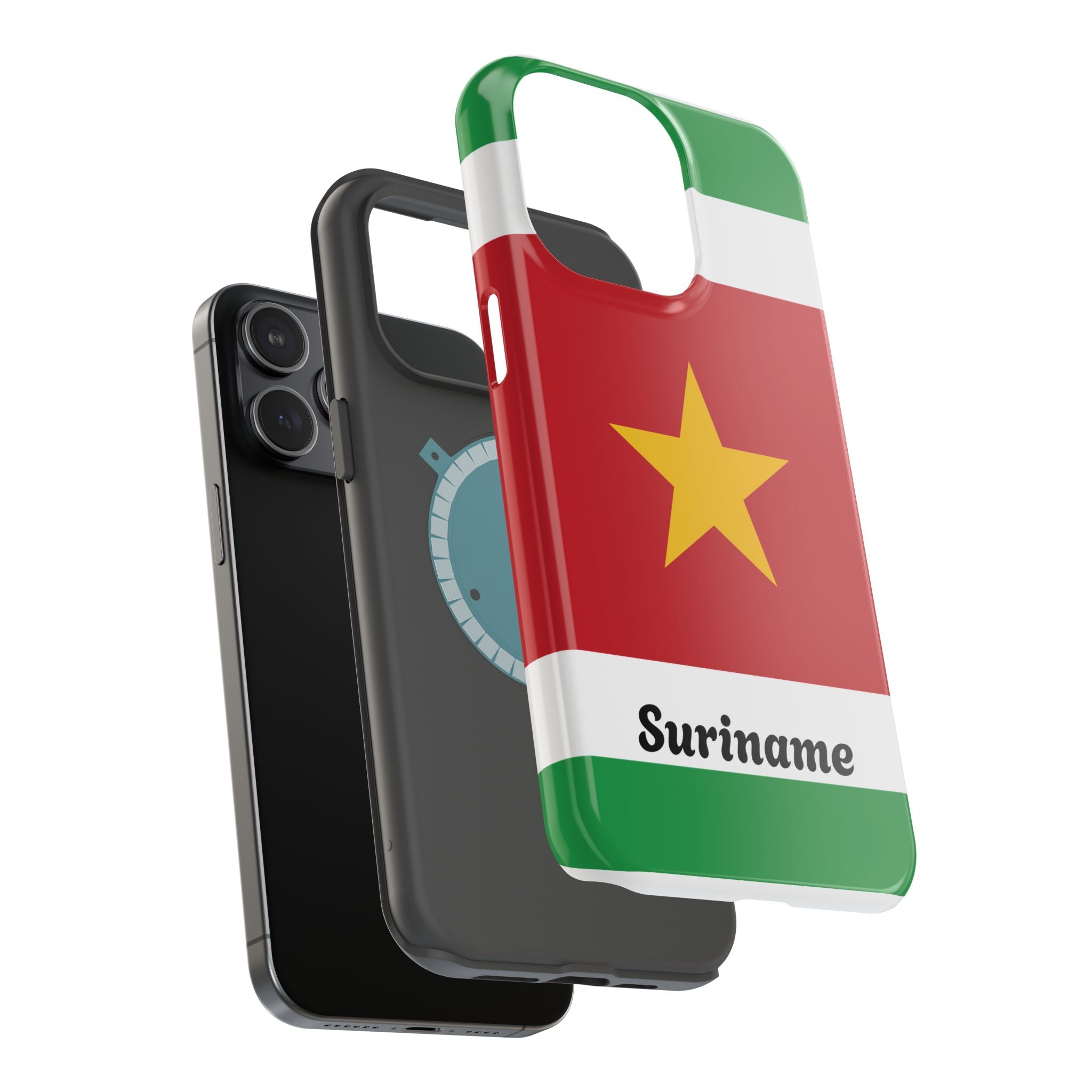 Suriname Flag Magnetic Case - Irie Blues Boutique