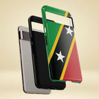 Saint Kitts and Nevis Flag Tough Phone Case