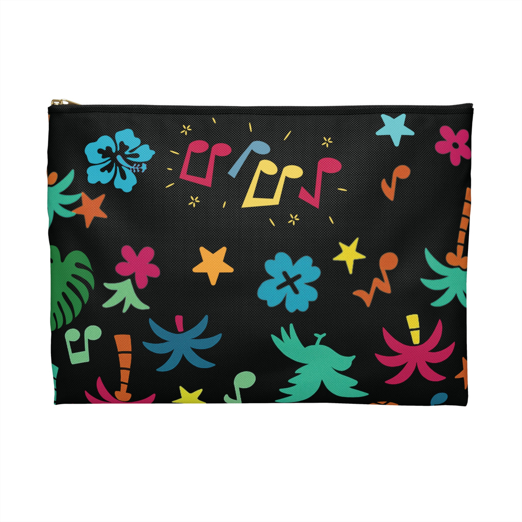 Soca Essentials Pouch - Colorful Accessory Case for Festivals, Travel, Beach Days, Gift Idea, Music Lovers - Irie Blues Boutique