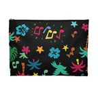 Soca Essentials Pouch - Colorful Accessory Case for Festivals, Travel, Beach Days, Gift Idea, Music Lovers - Irie Blues Boutique