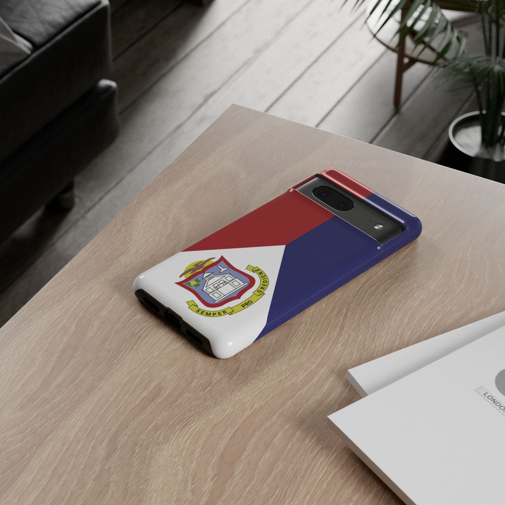 Sint Maarten Flag Tough Phone Case
