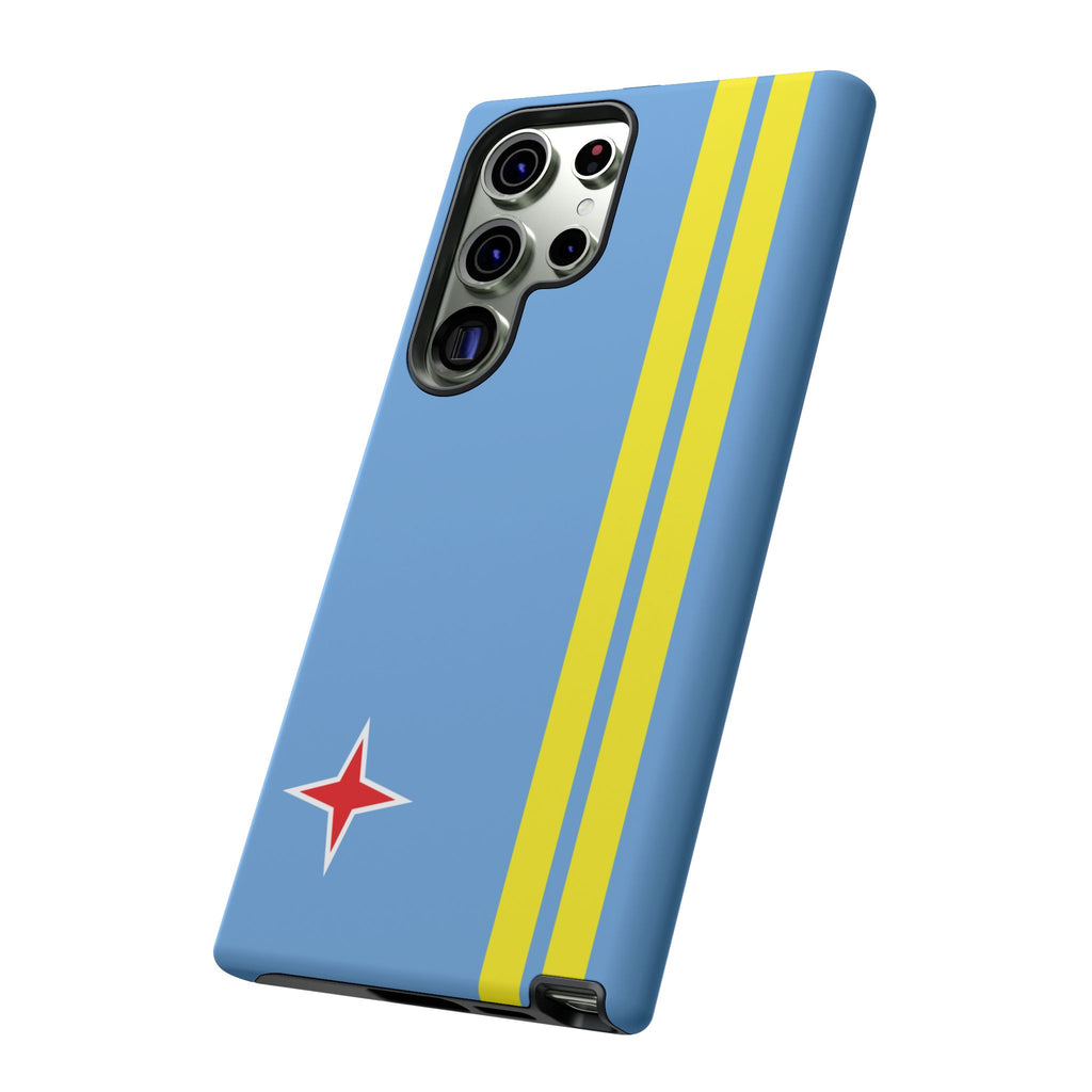 Aruba Flag Tough Phone Case - Irie Blues Boutique
