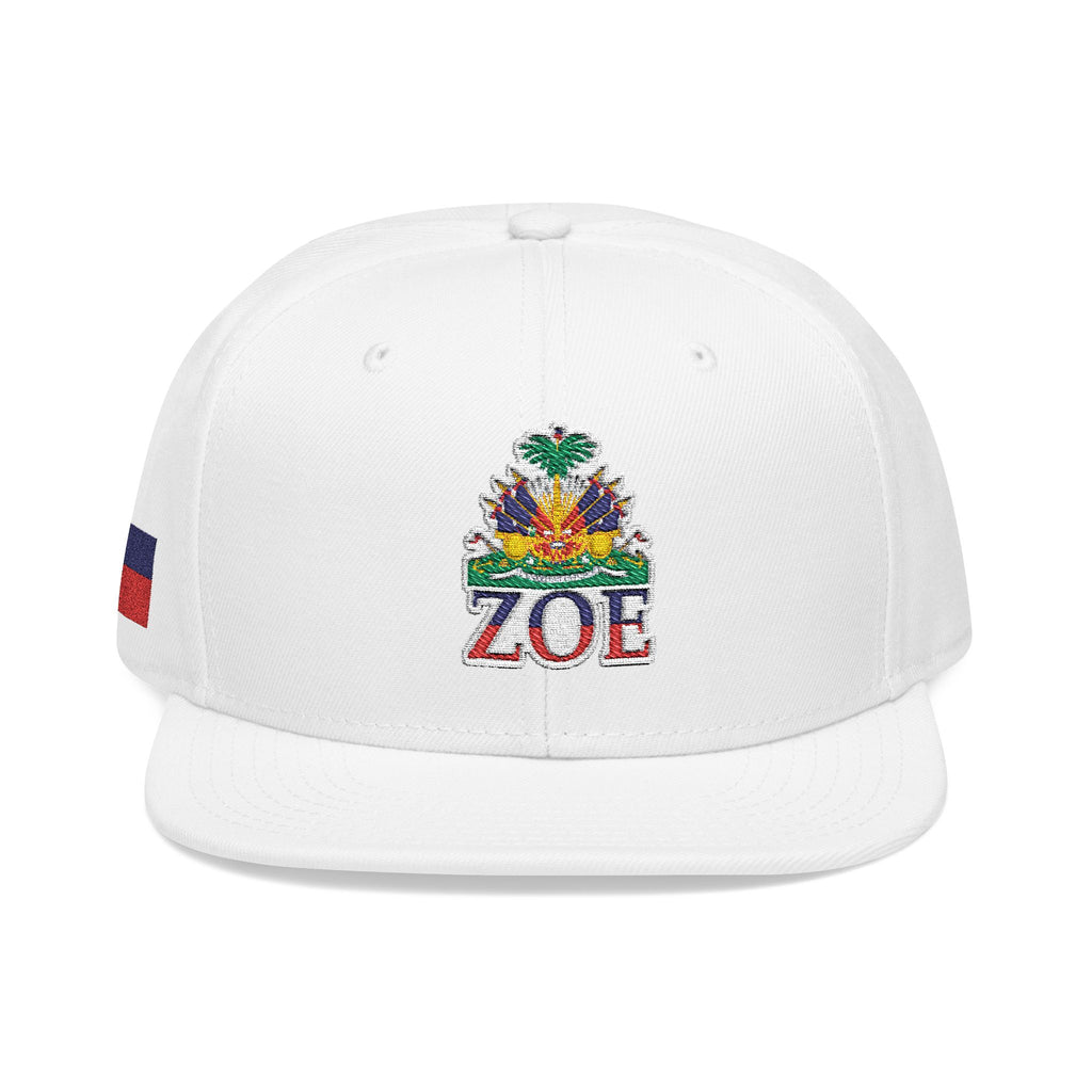 Haiti Zoe Embroidered Snapback Hat - Irie Blues Boutique