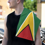Guyana Flag Rally Towel - Irie Blues Boutique