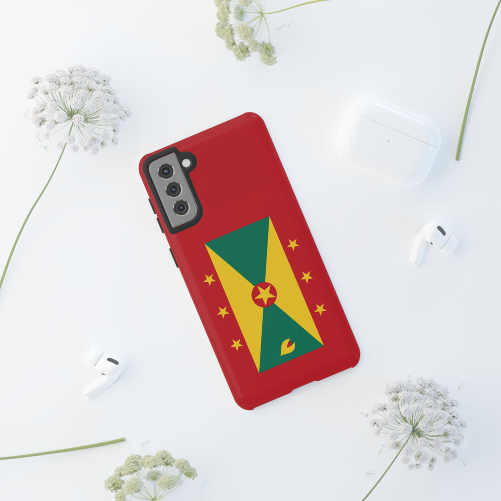 Grenada Flag Tough Phone Case - Irie Blues Boutique